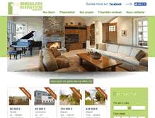 Tablet Screenshot of immobilierevervietoise.be